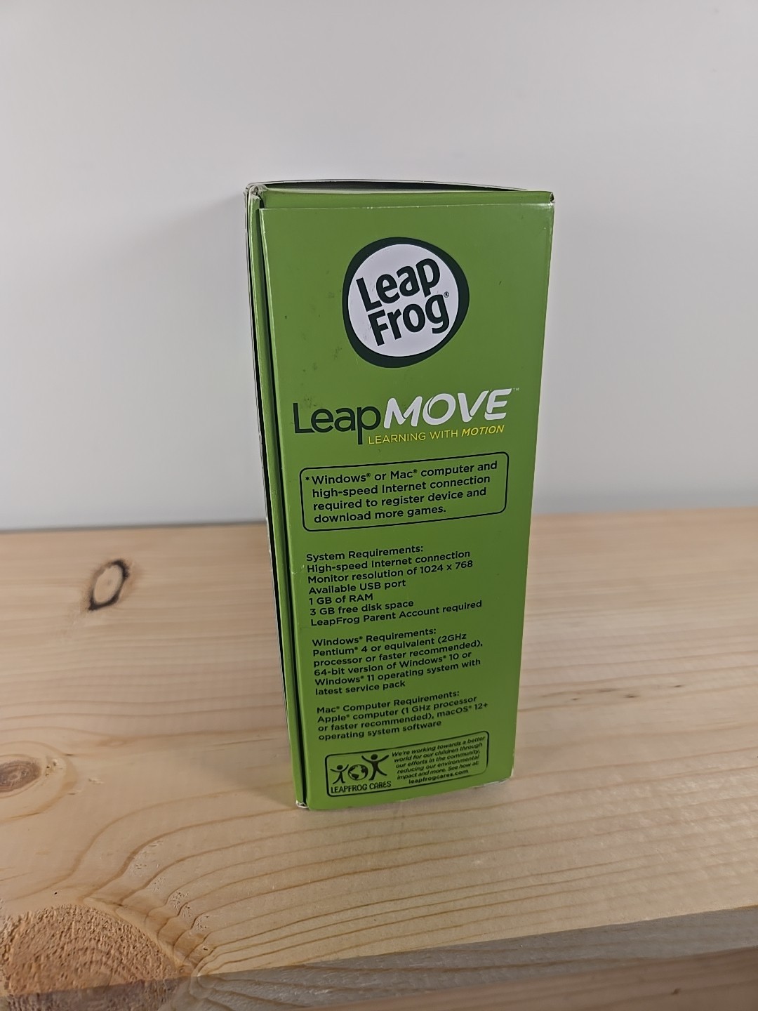 Leap Frog Leap Move Learning With Motion Preloaded Video Game System 25 Games