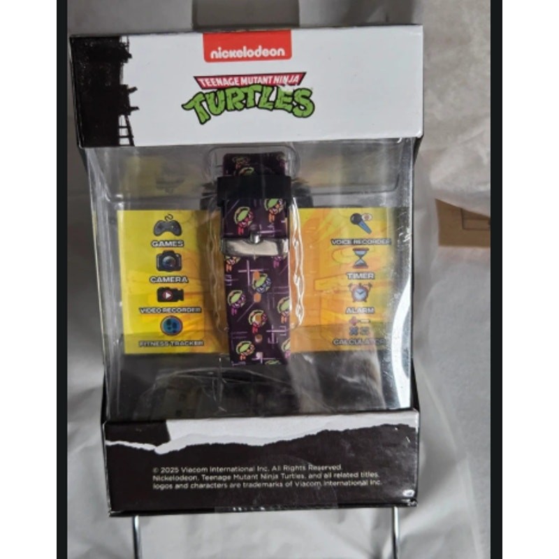 TMNT Kids Smartwatch Touchscreen Camera Games Ninja Turtles New Gift One size