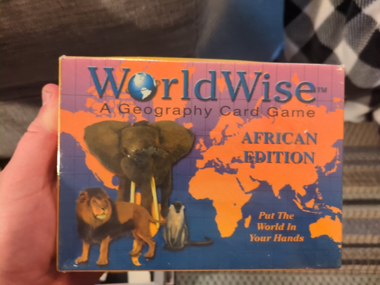 WorldWise Geography Card Game – Africa Edition 2000 Globular Innovations New