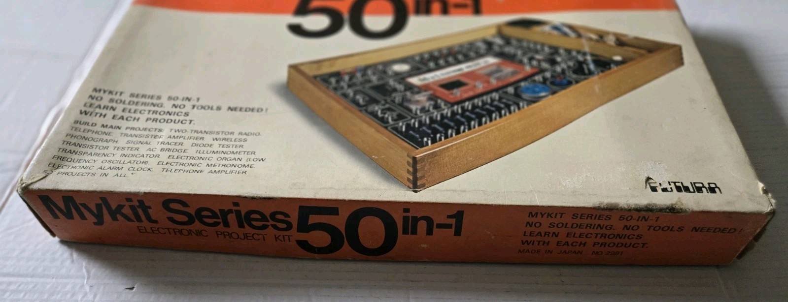 Vintage MYKIT Series 50-IN-1 Electronic Project Kit No. 2981