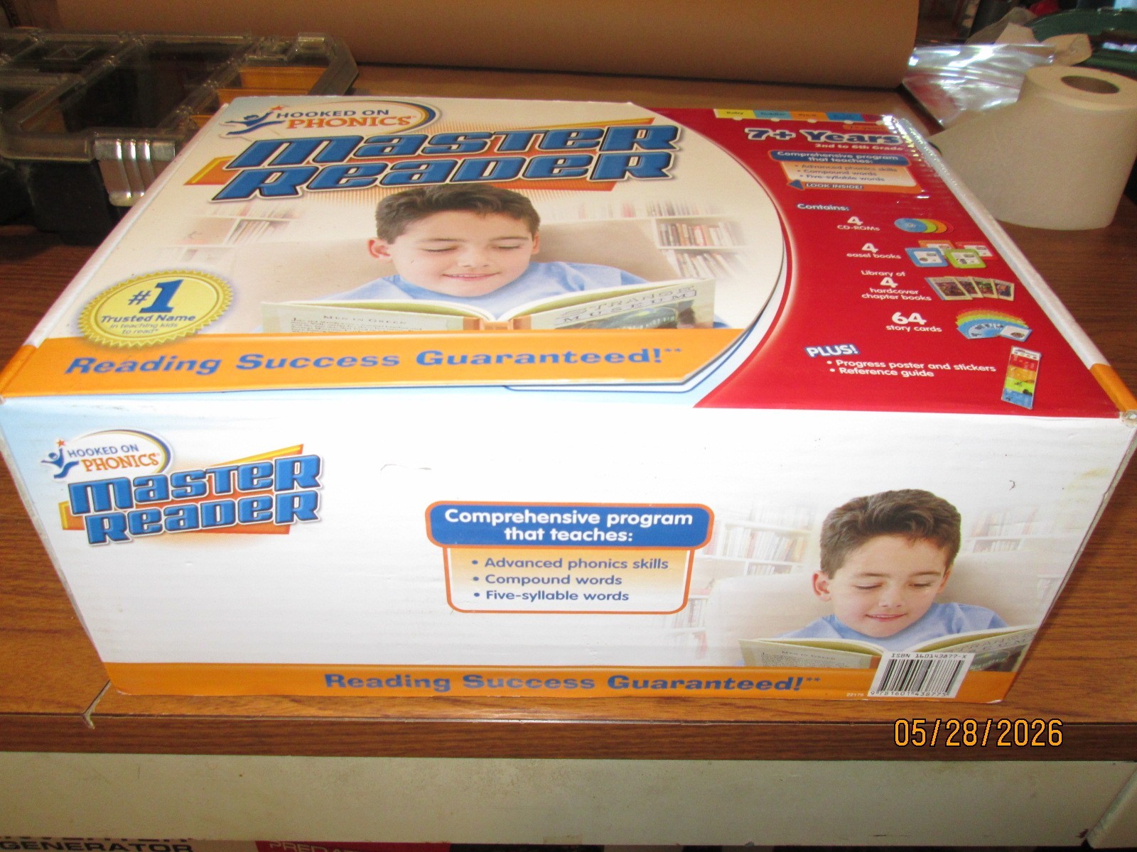 Hooked on Phonics Master Reader 2nd to 6th Grade Boxed Set Complete Sealed New