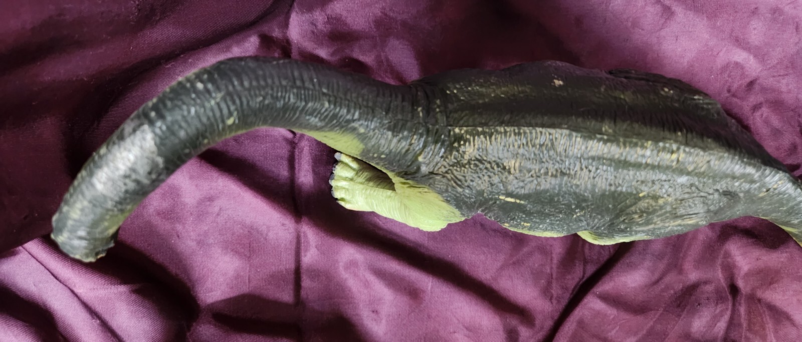 1988 Carnegie Collection Safari Ltd Apatosaurus Vintage Educational 17″ Hard PVC