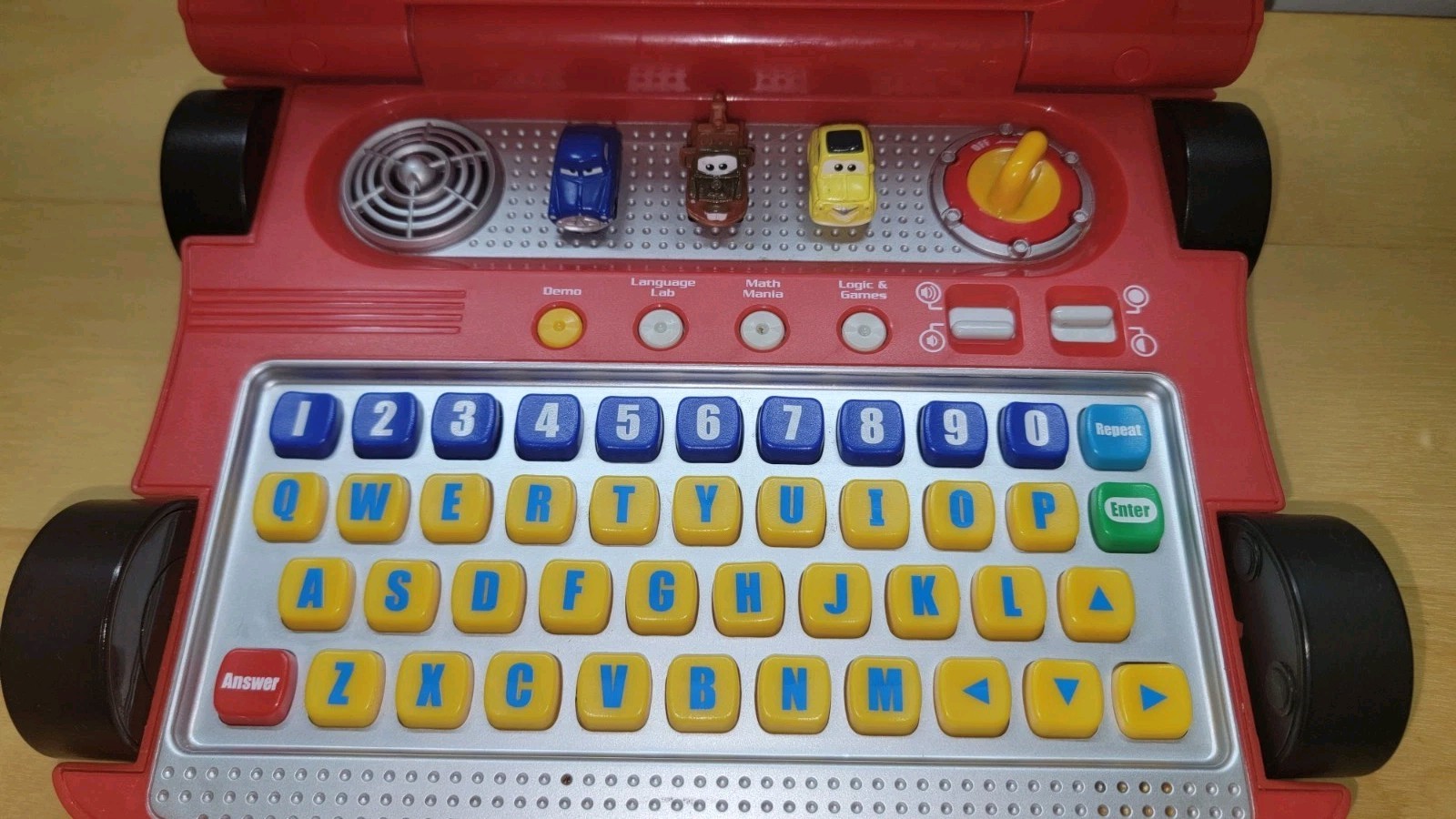 Lightning McQueen Learning Laptop VTech Disney Pixar Cars 2 Educational Works!