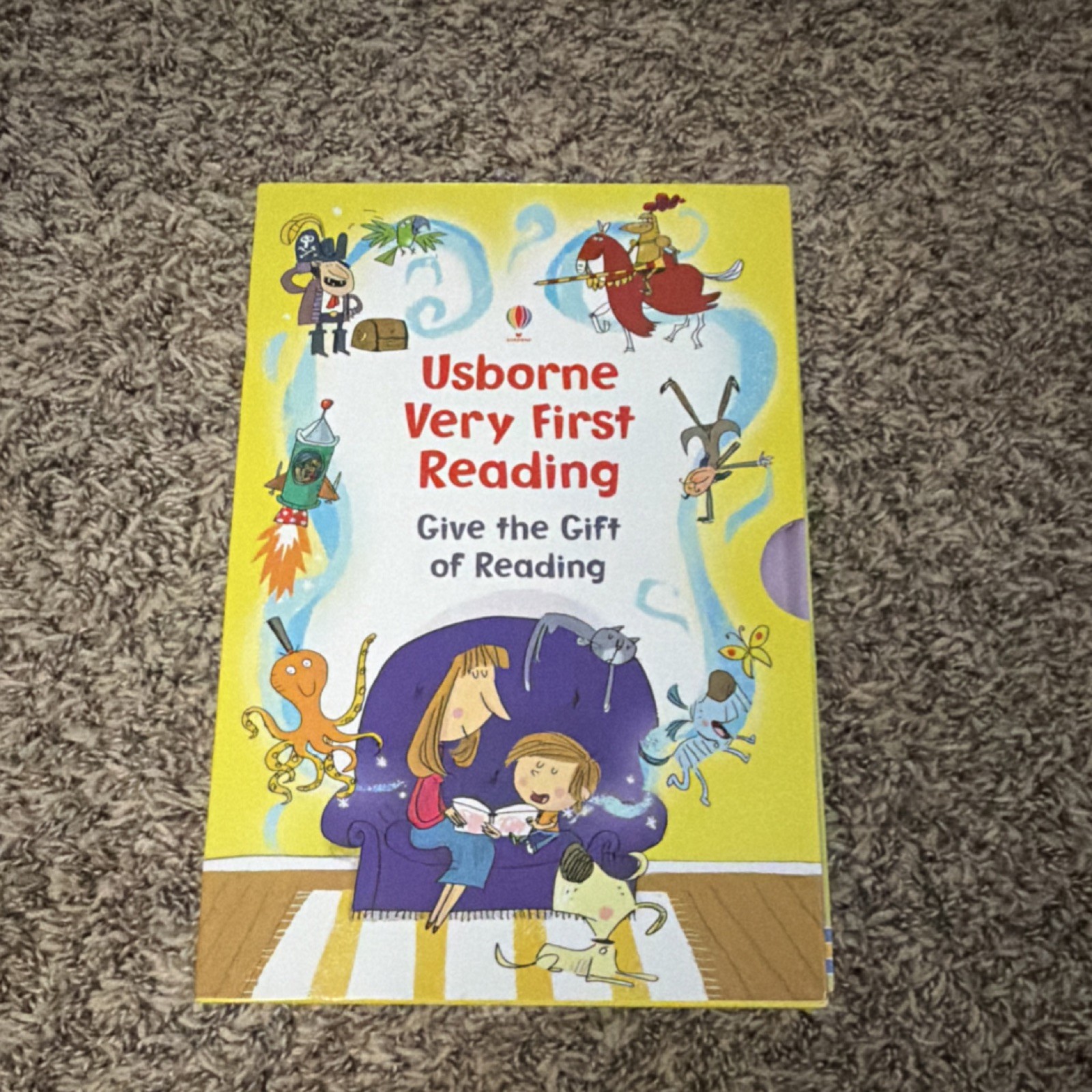 Usborne Very First Reading Box Set 15 Books Ages 4-7 Years 2010 Educational