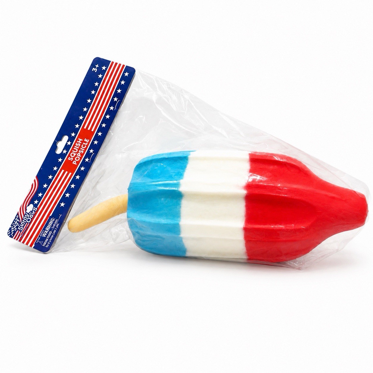 Squishy Patriotic Bear Hot Dog Popsicle Ice Cream Sandwich Sunny Days Lot Of 4