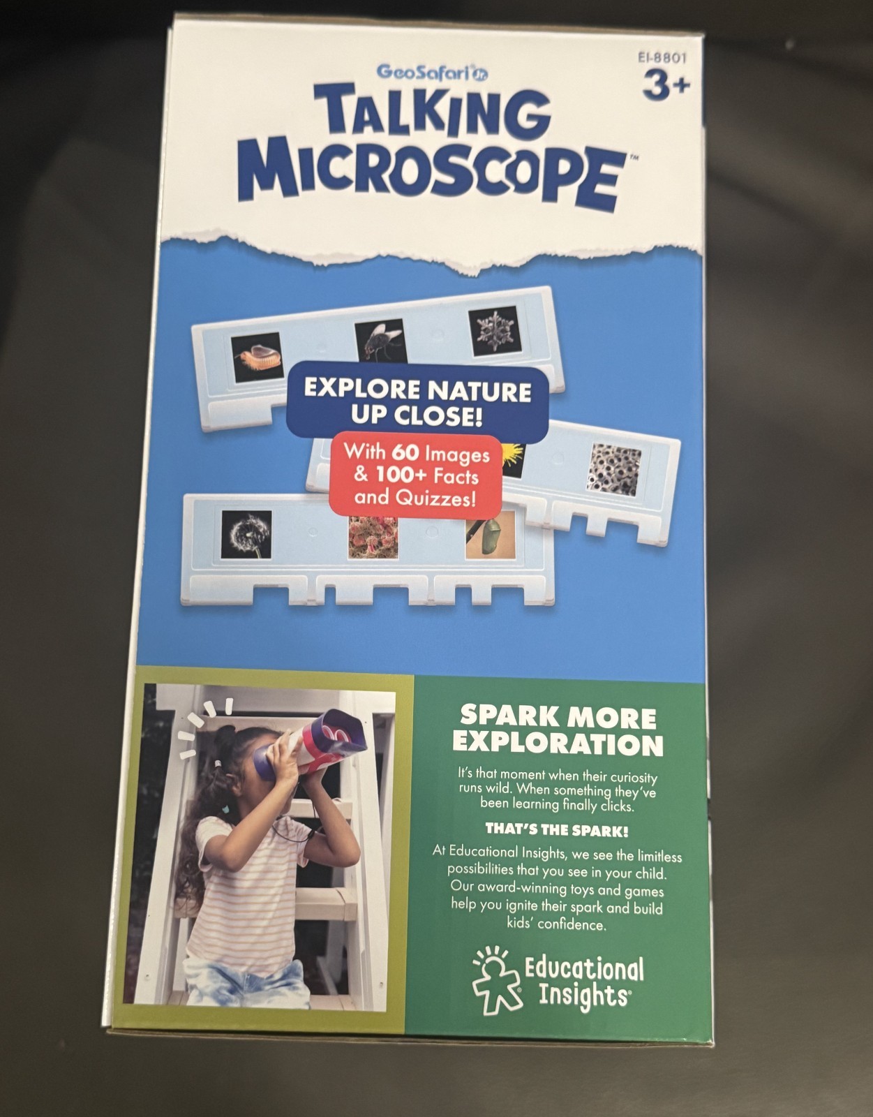 GeoSafari Jr Talking Microscope Kids STEM Toy Bindi Irwin Ages 3-6