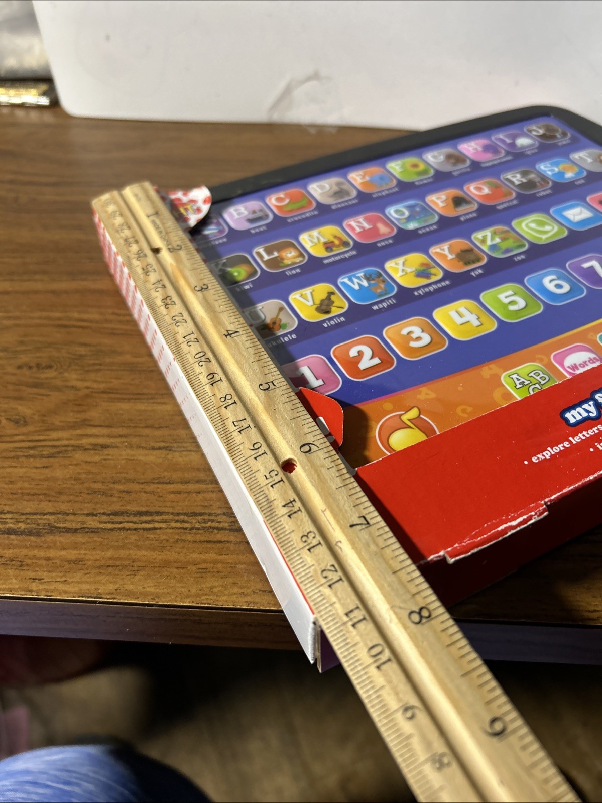 My First Smart Pad Tablet Touchpad toddler EducationalNEW-Play Right Brand ToteH