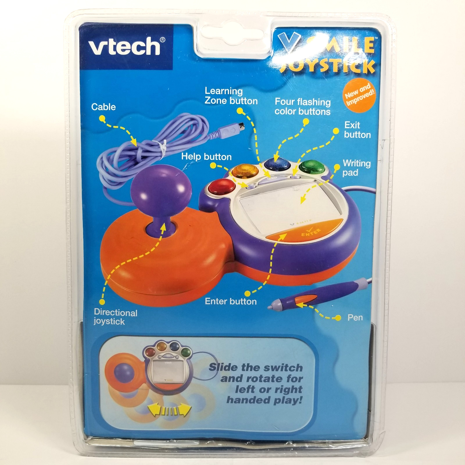 Vtech V.Smile Joystick Child Game Controller TV Learning System Sealed 3-7 Years
