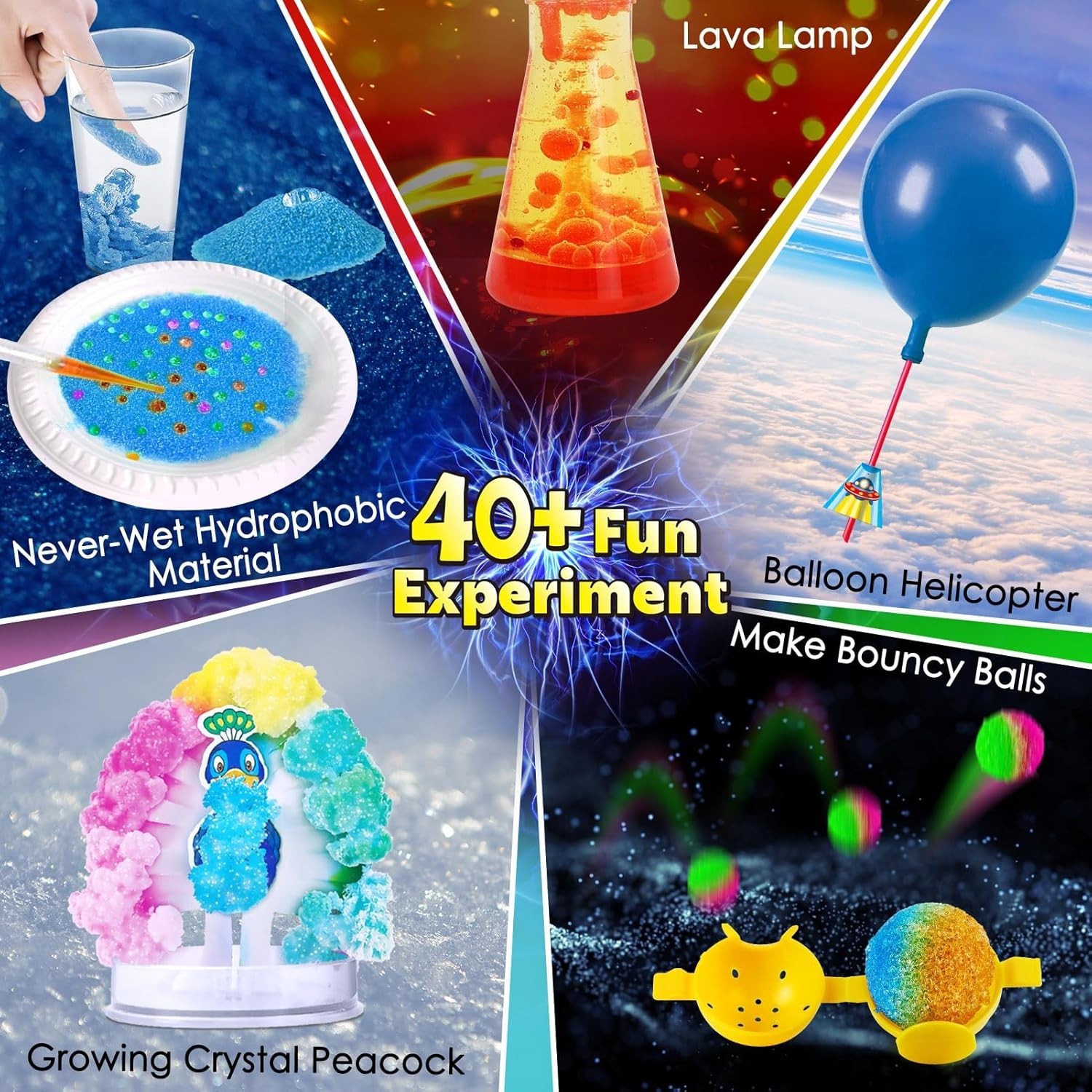 Girls STEM Science Kit for Kids Ages 4 5 6 7 8 Educational Experiments Toys