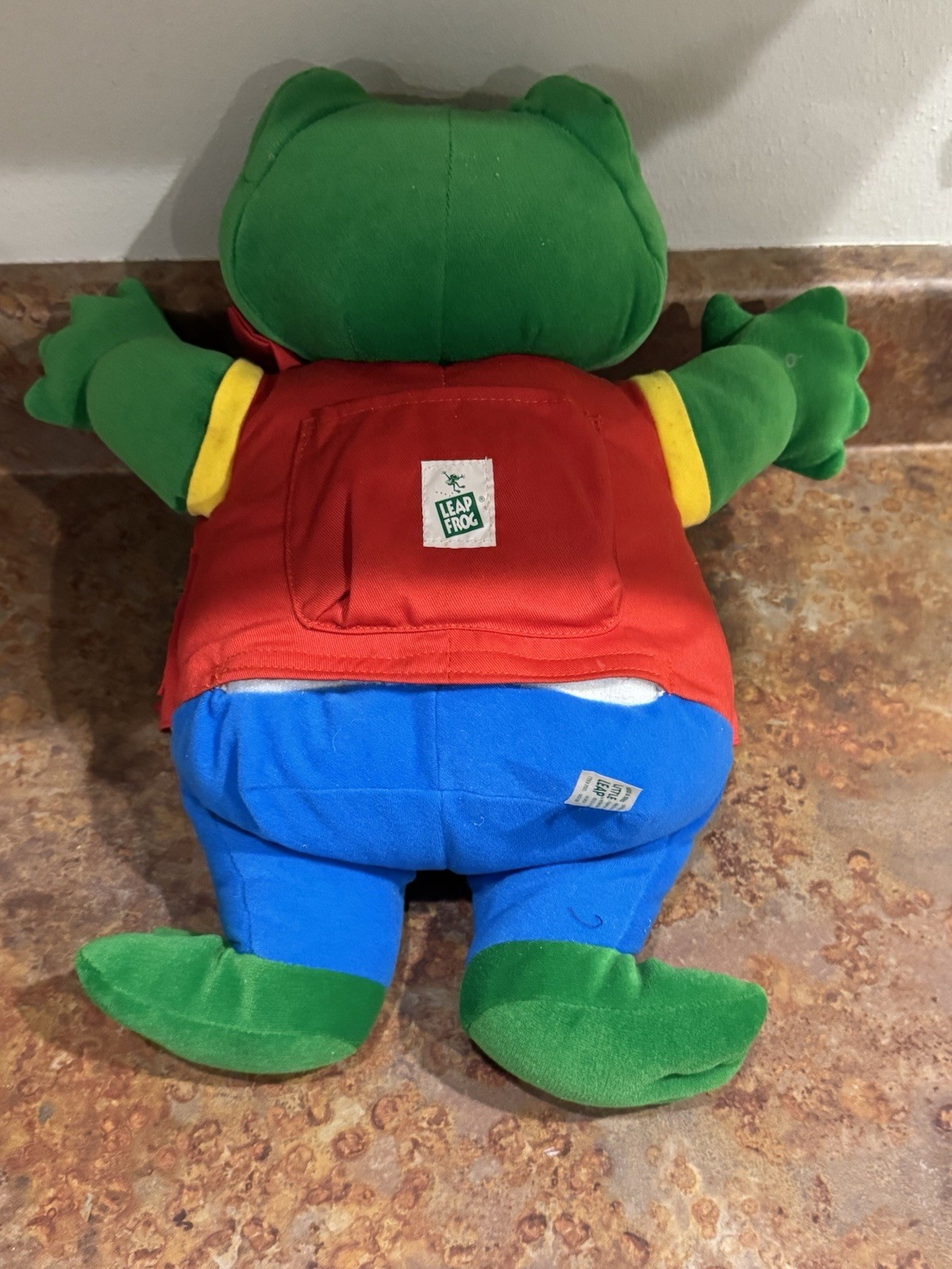2000 Vintage”Leap Frog Sing & Read Little Leap interactive 18” Plush WORKS VGC
