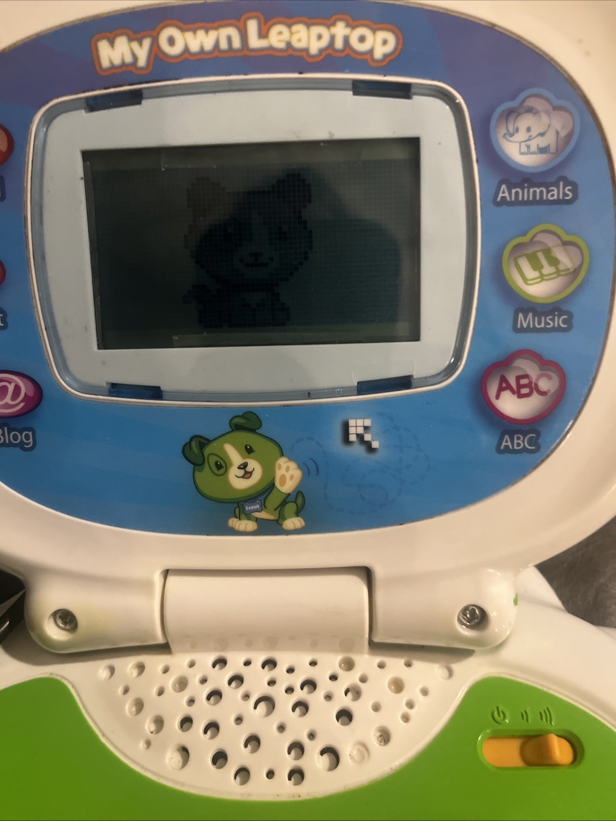 Leapfrog My Own LeapTop Laptop Tested Works Great Green Includes USB See Pics