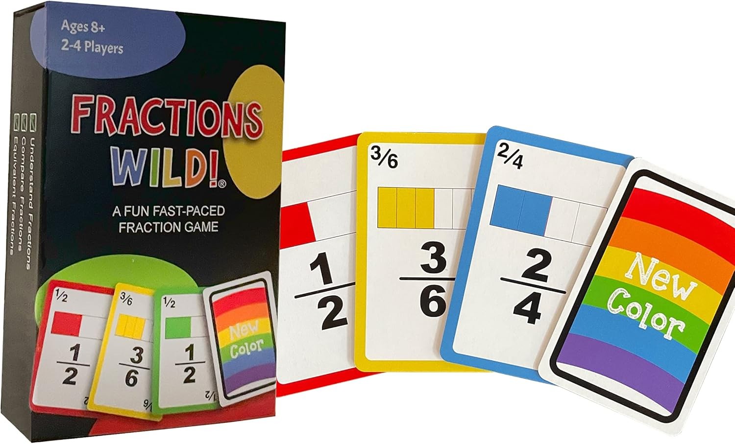 Fractions Games for Kids Match Fraction Number Learning Christmas Gifts for Kids