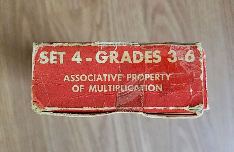 Hayes Modern Mathematics Flash Cards Set 4 & 6 Grades 3-6 1965 Vintage Lot