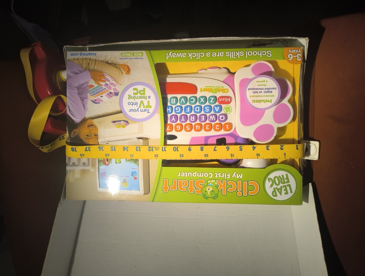 LeapFrog Clickstart My First Computer Wireless Keyboard NEW & SEALED Educational