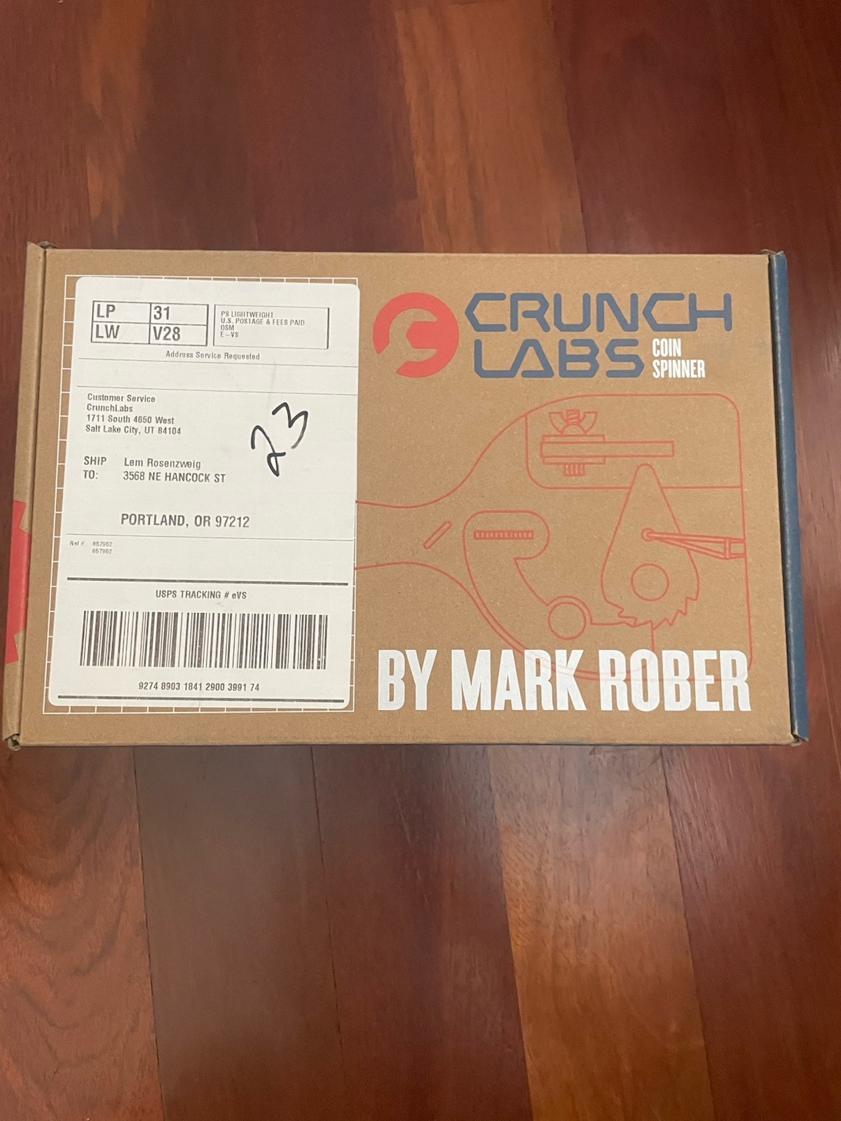 Pre-built – CrunchLabs Coin Spinner Box 2 – READ DESCRIPTION