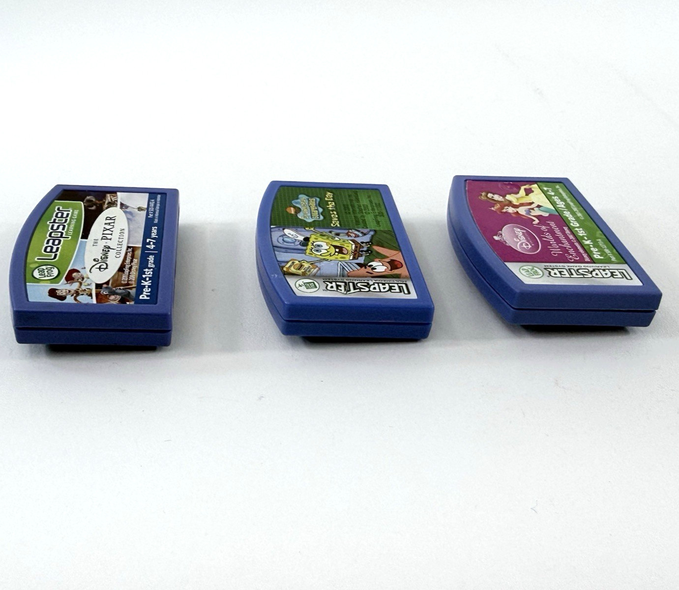 Leap Frog Leapster Learning Games – SpongeBob, Disney Pixar Collection, Princess