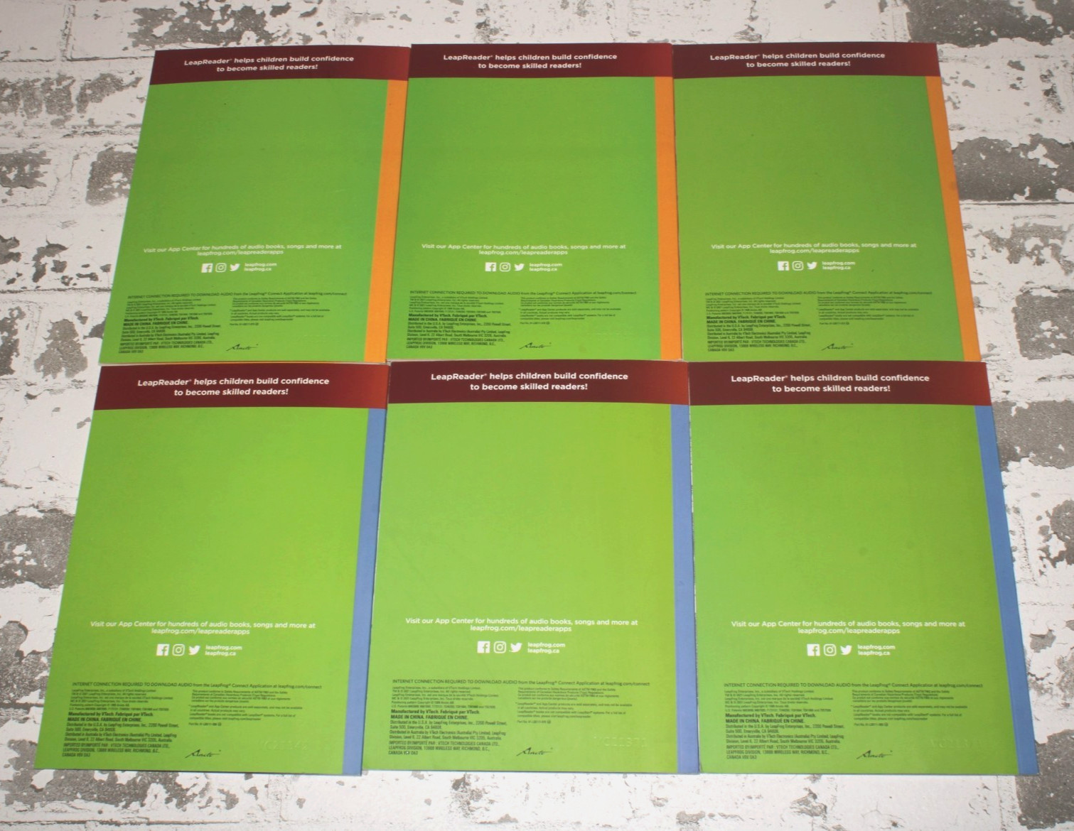 Leap Frog Leap Reader Interactive Books Paperback Early Reading Series Lot of 10