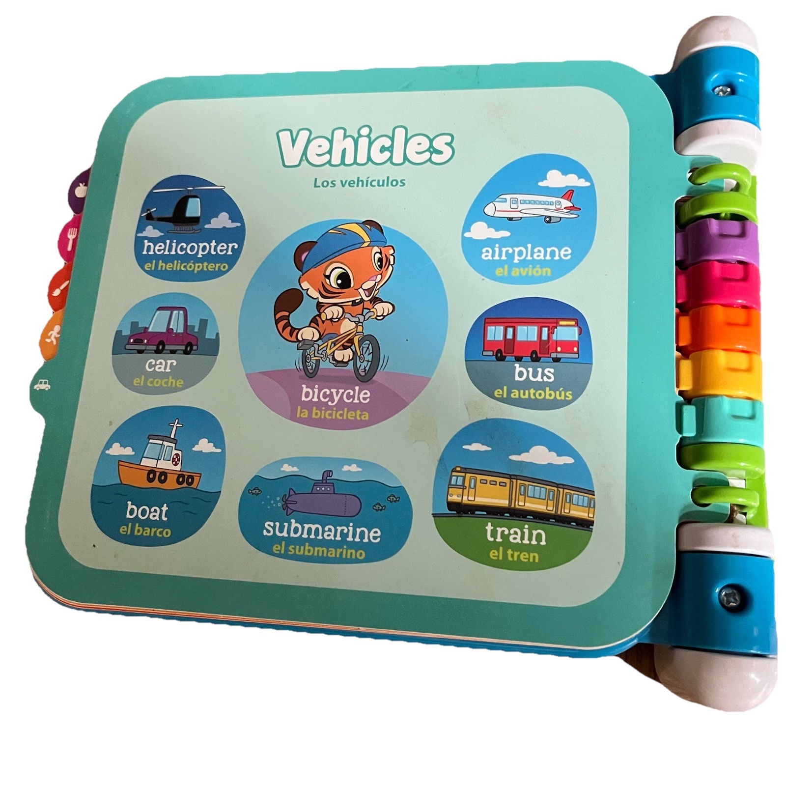 LeapFrog Tad’s Get Ready for School Book & 100 Words Book Learning Interactive