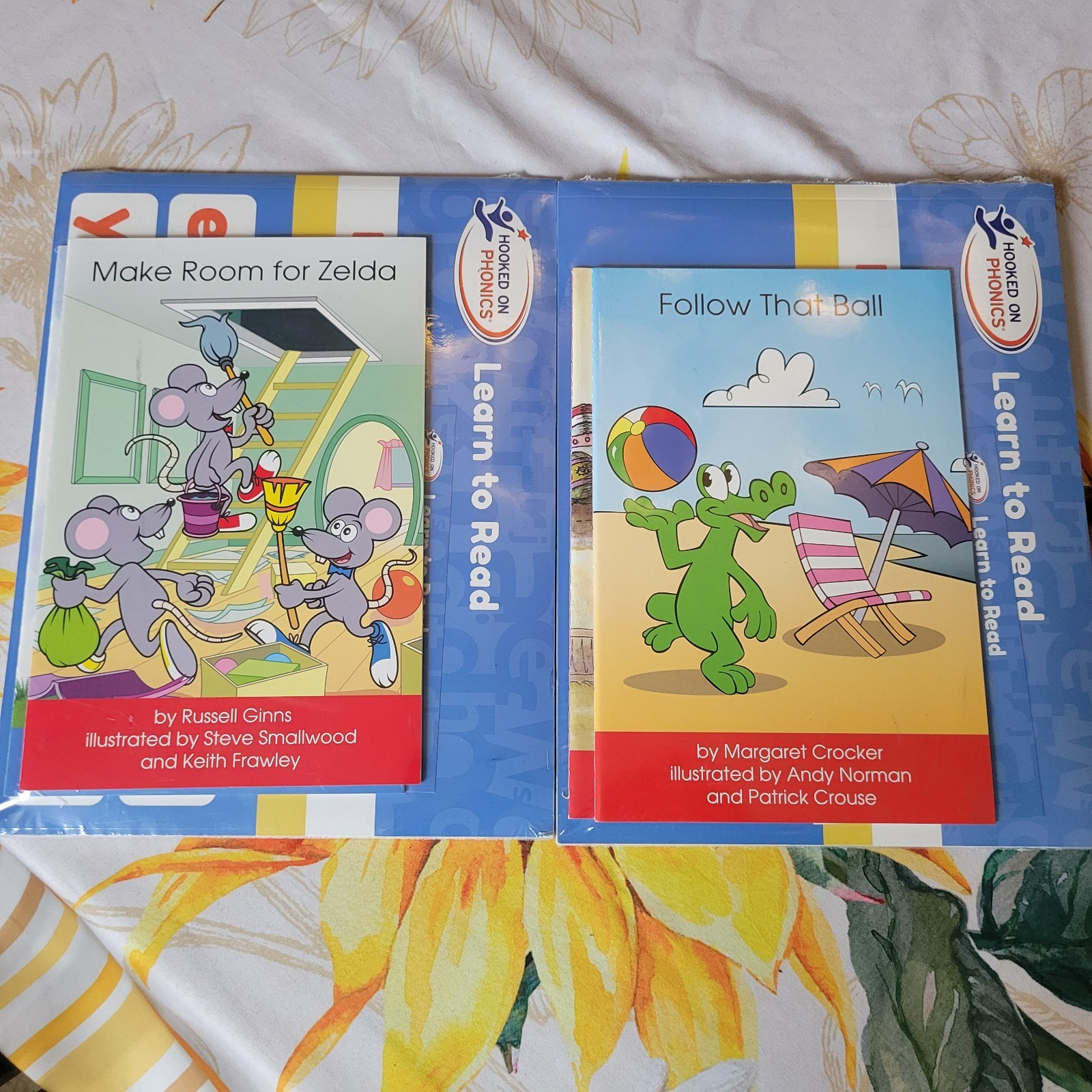 Hooked On Phonics Level 1 & 2 Learn To Read Includes Workbook Brand New Sealed
