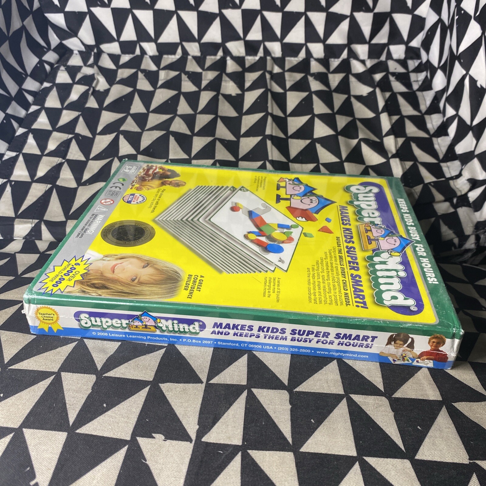 Super Mind Tangram Set Shapes Educational Toy Teacher Choice Award – New Sealed