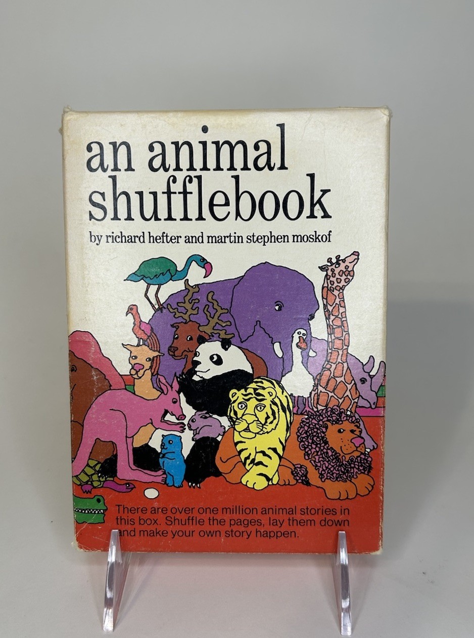 An Animal Shufflebook Cards By Richard Hefter Martin Stephen RARE Vintage 1971