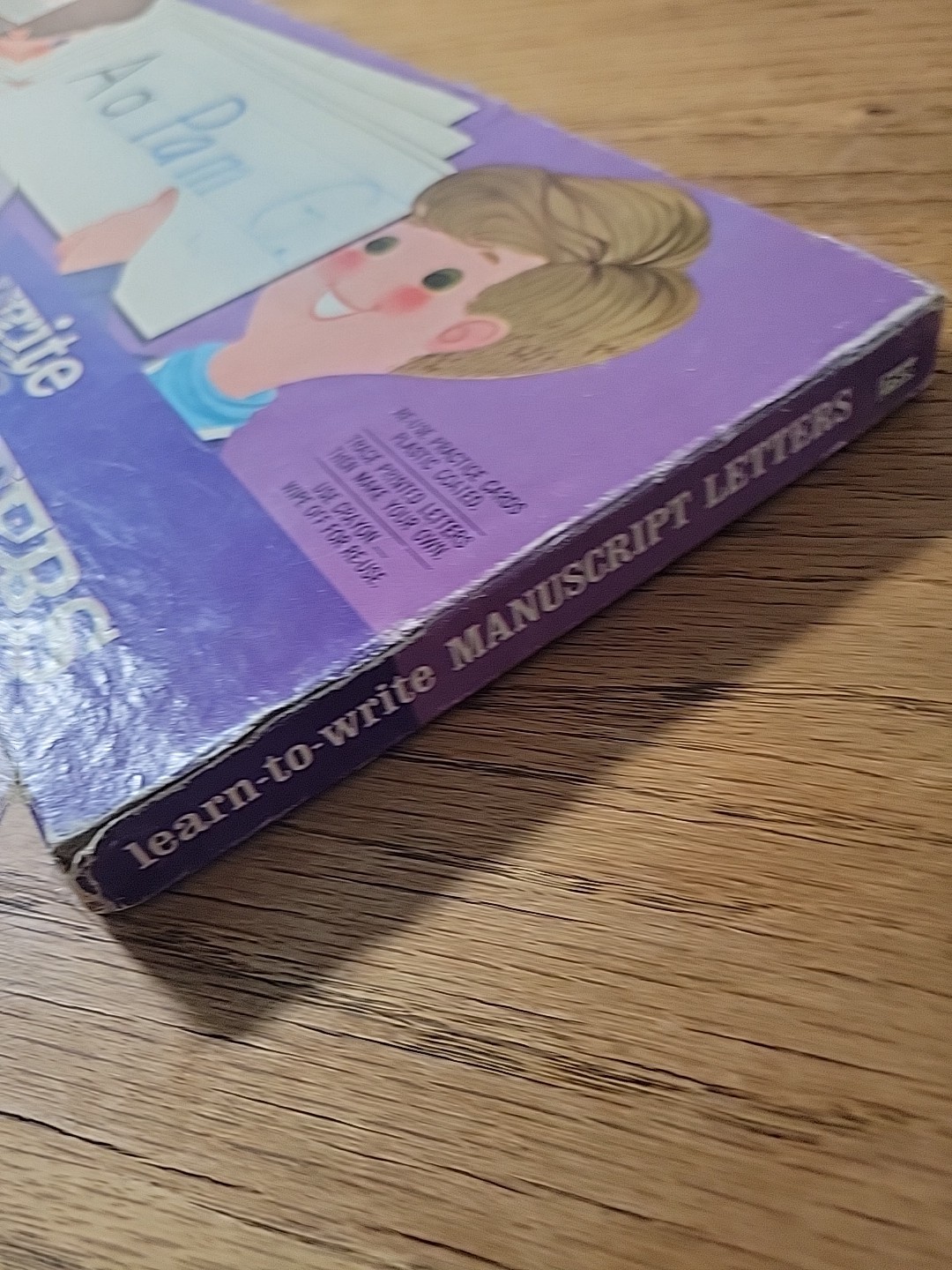 VTG 1967 Milton Bradley Learn to Write Manuscript Letters & Numbers