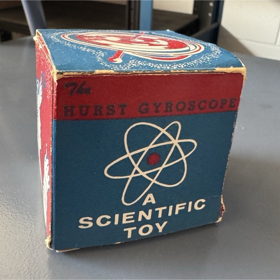 Hurst Gyroscope Scientific Toy with Original Box for Ages 8-11 & 12-16 Years