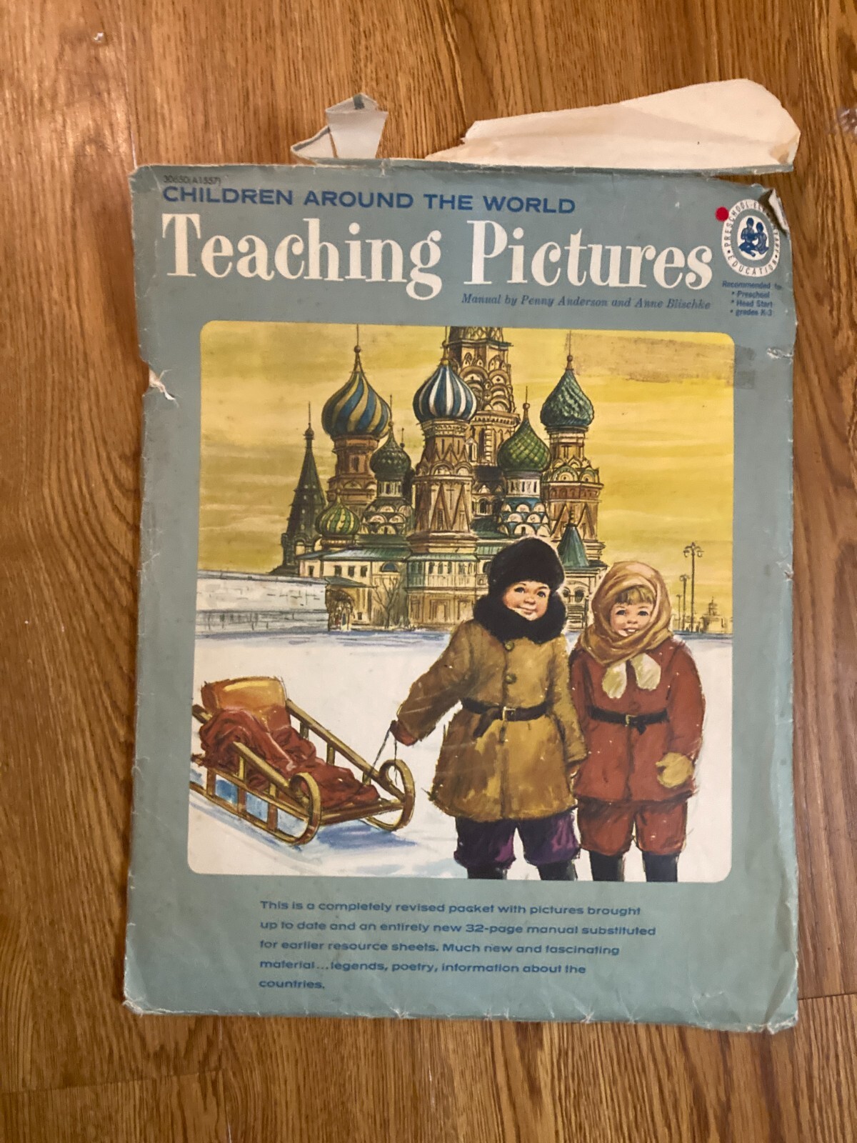 Teaching Pictures Children Around the World vintage 10 color pictures 1967