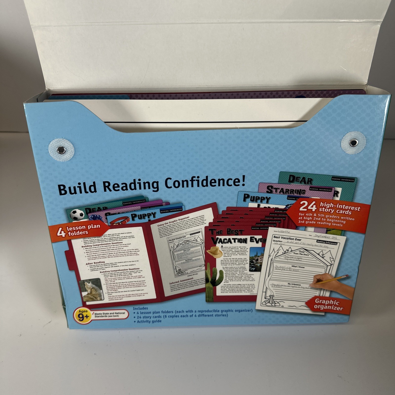 Lakeshore High-Interest Intervention Reading Folders Lot of 5 Sets Ages 9+