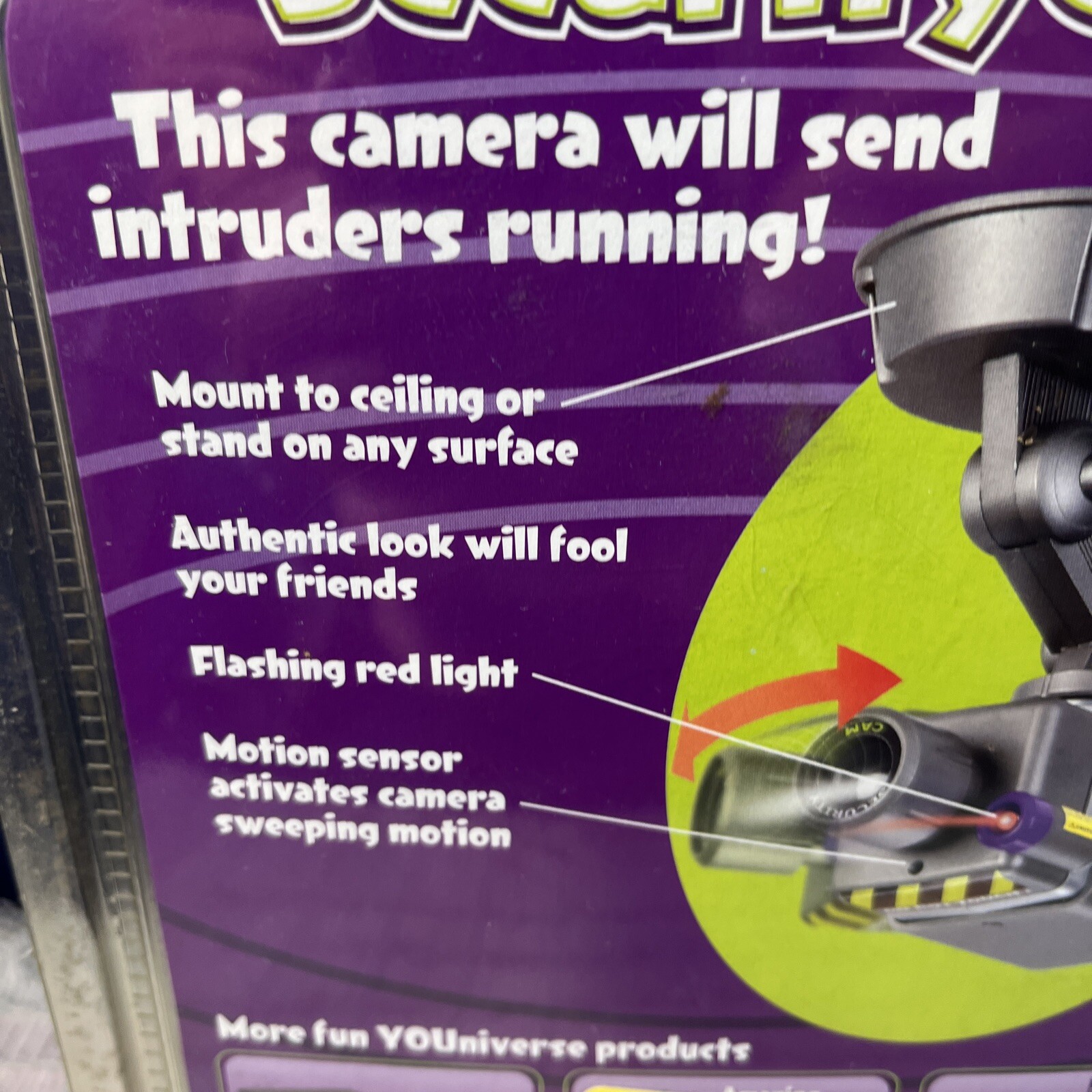 NIB Collector Toy 2004 YoUniverse Security Cam Summit Learning Machine