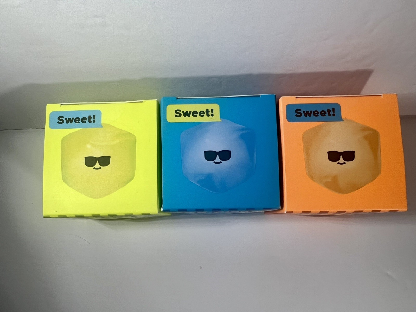 J’adore Cool Cube Squishy Toy Fidget Toy Squeeze Squish and Stay Cool Lot of 3
