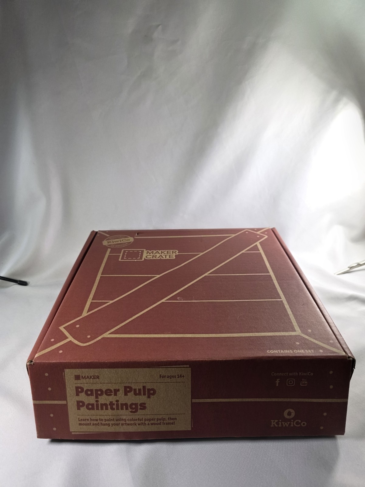 Kiwi Co Maker Crate *NEW* Build Your Own Paper Pulp Paintings – Age 12+