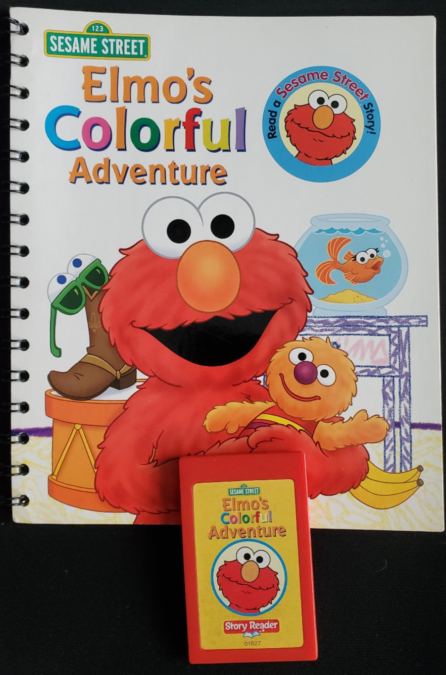 Story Reader System Lot-14 Books-7 Cartridges-Backback-Disney, SpongBob More