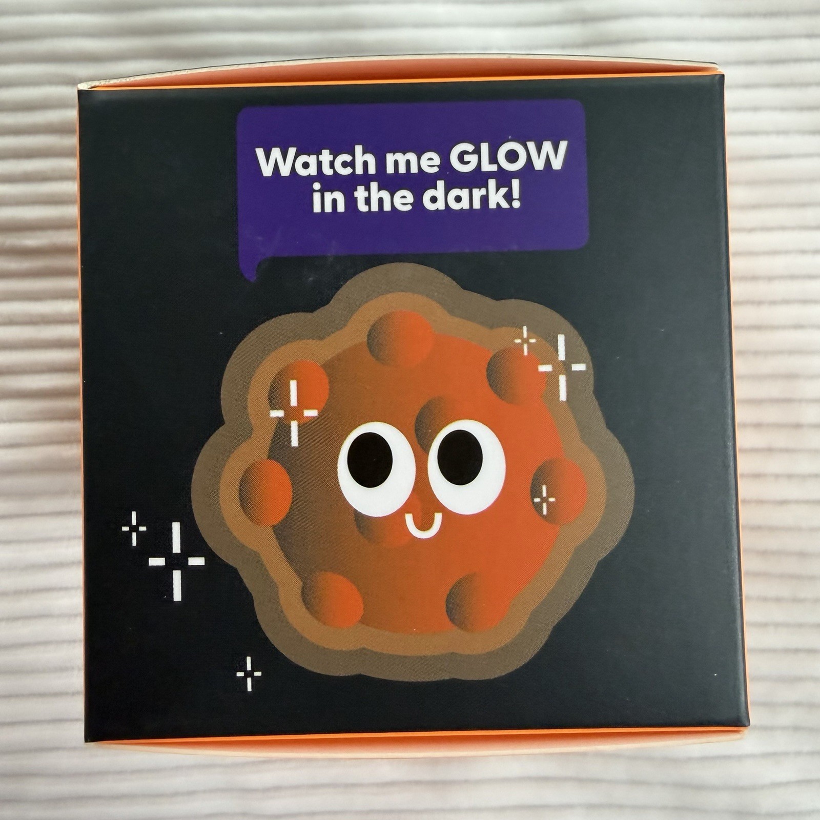 J’adore Glow Squish Super Duper Squishy Tactile Squeeze Toy Orange Ages 3-7