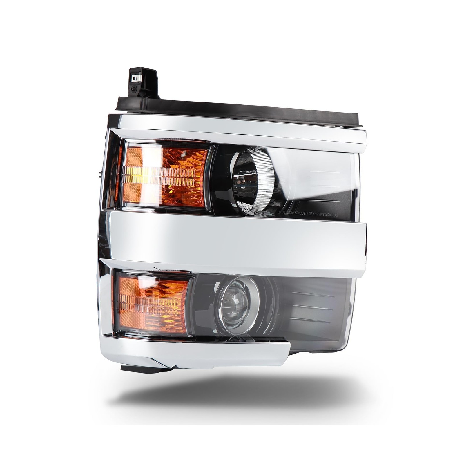Headlights Assembly Compatible with Chevy Silverado 2500HD 3500HD 2015-2019,H…
