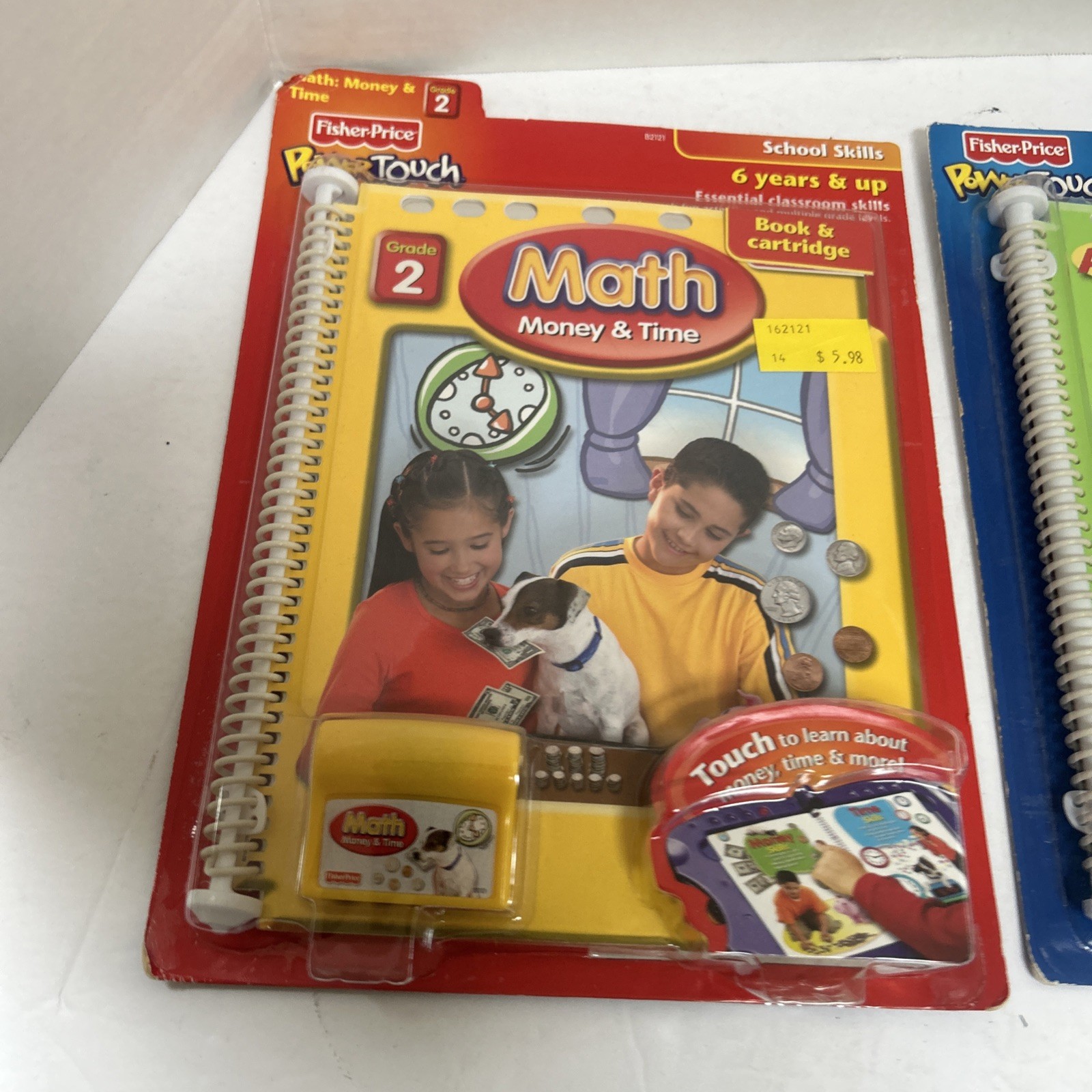 2 Fisher Price Power Touch Intermediate Readers, Math Money & , Talent Show NIP