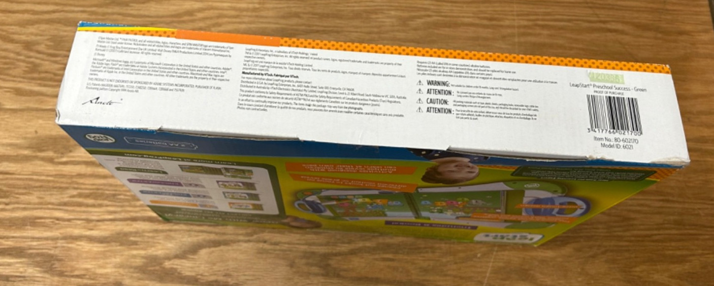 NEW LeapFrog LeapStart Pre-School Success 2 Books Included Ages 2-7 Model 6021