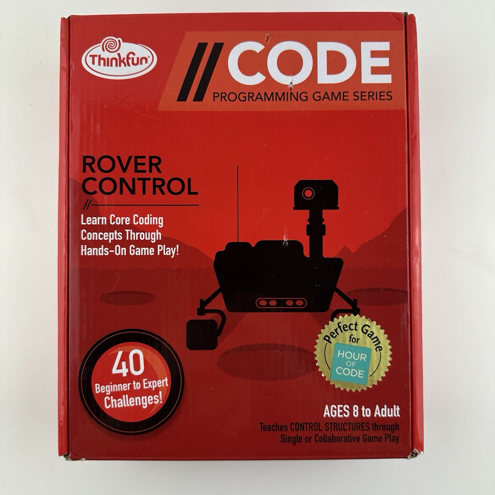 Thinkfun Rover Control Programming Game Series New Open Box MISSING Markers