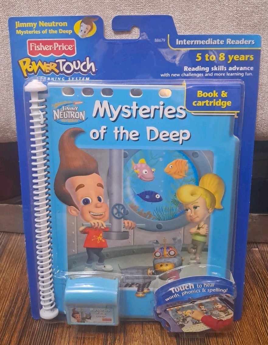 Fisher-Price Power Touch Book & Cartridge D.W The ARTIST