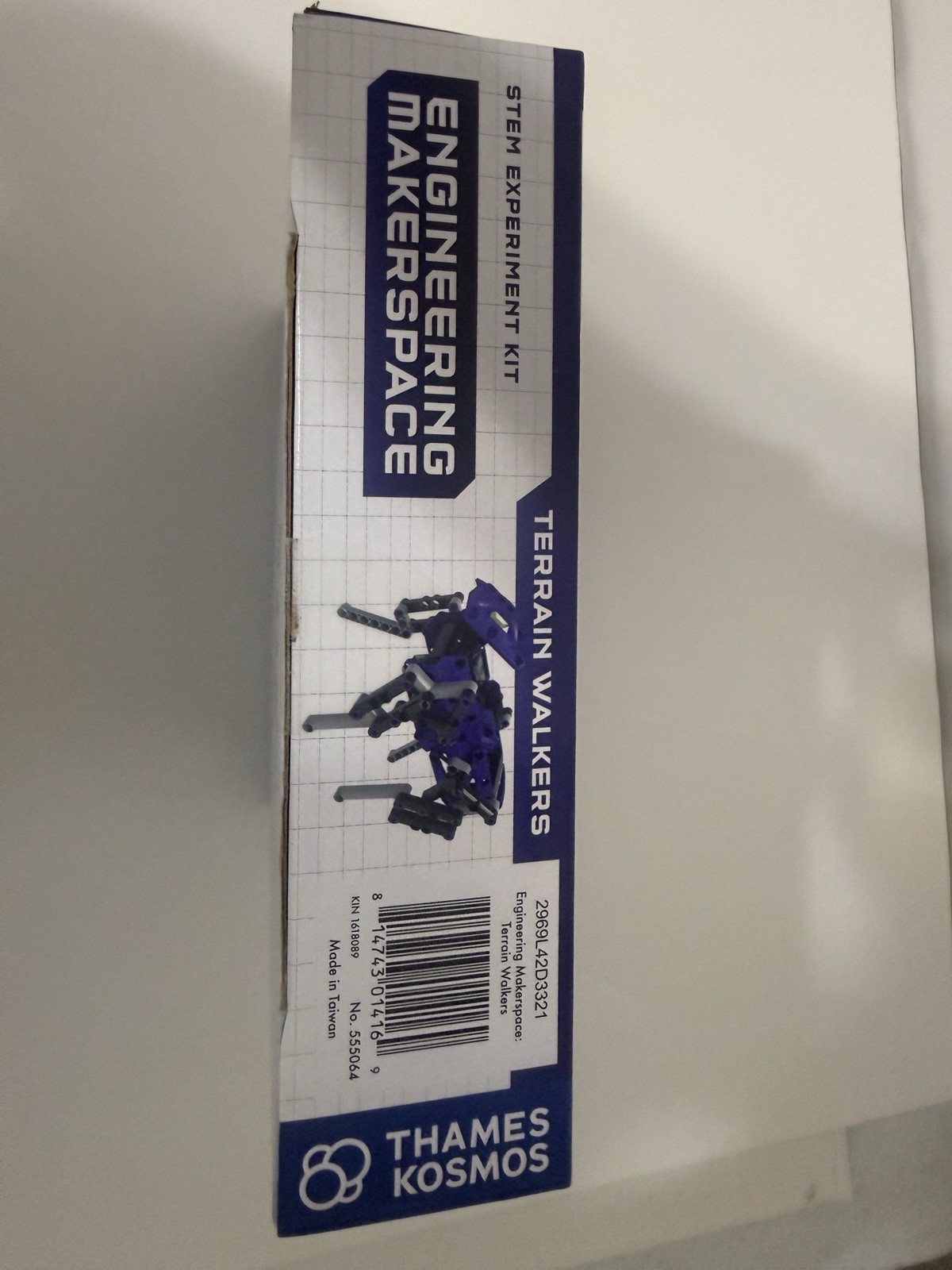 Thames & Kosmos Engineering Makerspace Terrain Walkers 8-in-1 Motorized STEM Kit
