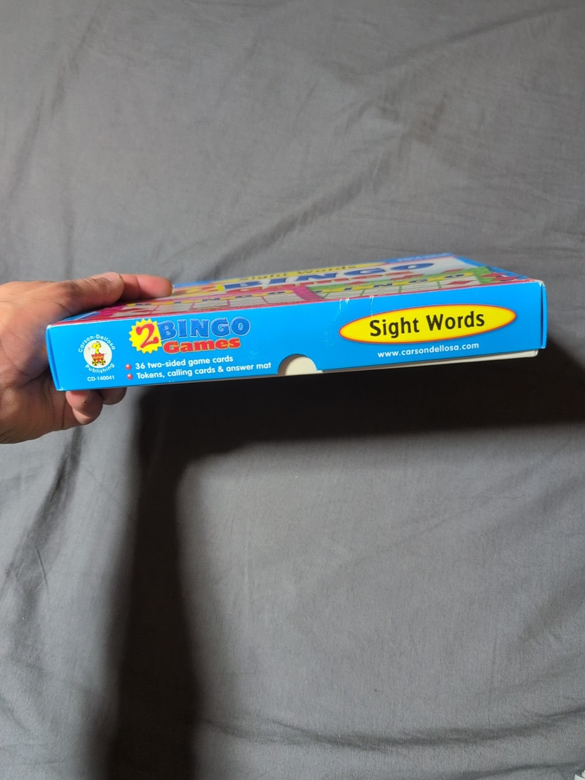 Sight Words 2 Bingo Games Ages 5 and up with 200 High Frequency Sight Words