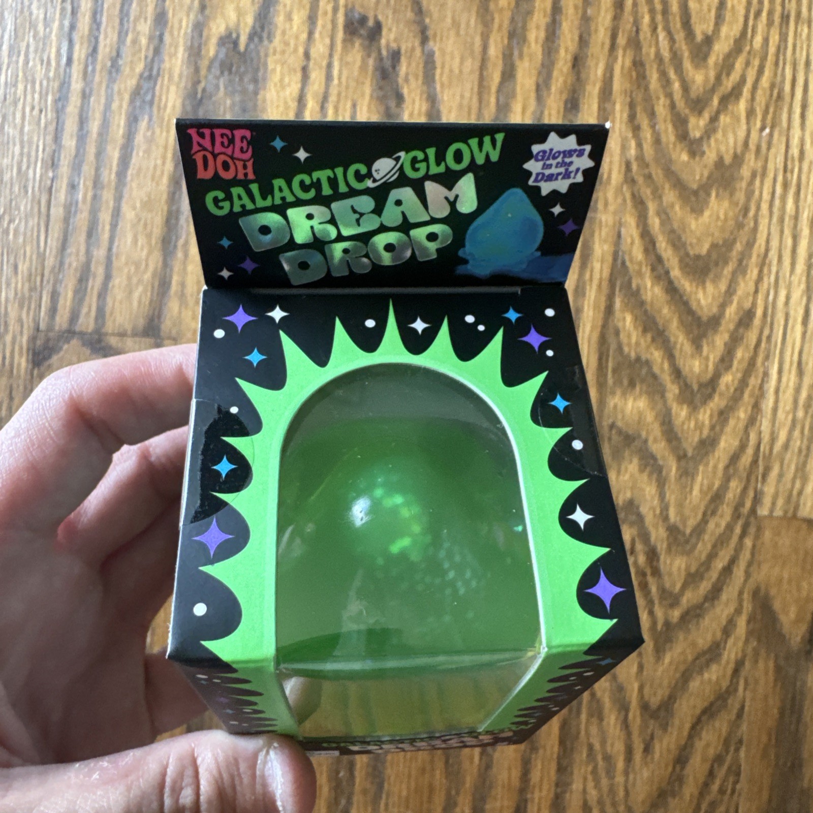 Needoh Galactic Glow Dream Drop – Green – RARE – AUTHENTIC – New & Unopened
