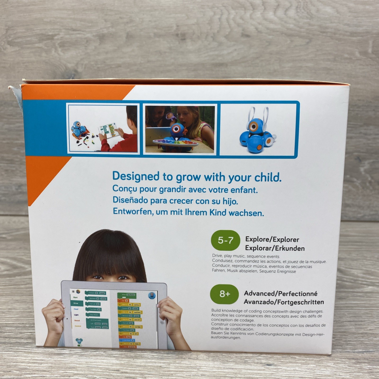 Wonder Workshop DASH DA01 Interactive Coding Robot STEM SEALED