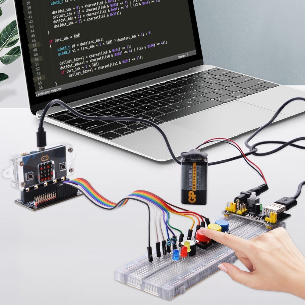 BBC Micro:Bit V2 Basic Starter Kit , Programming, Coding for Kids Discovery Kit