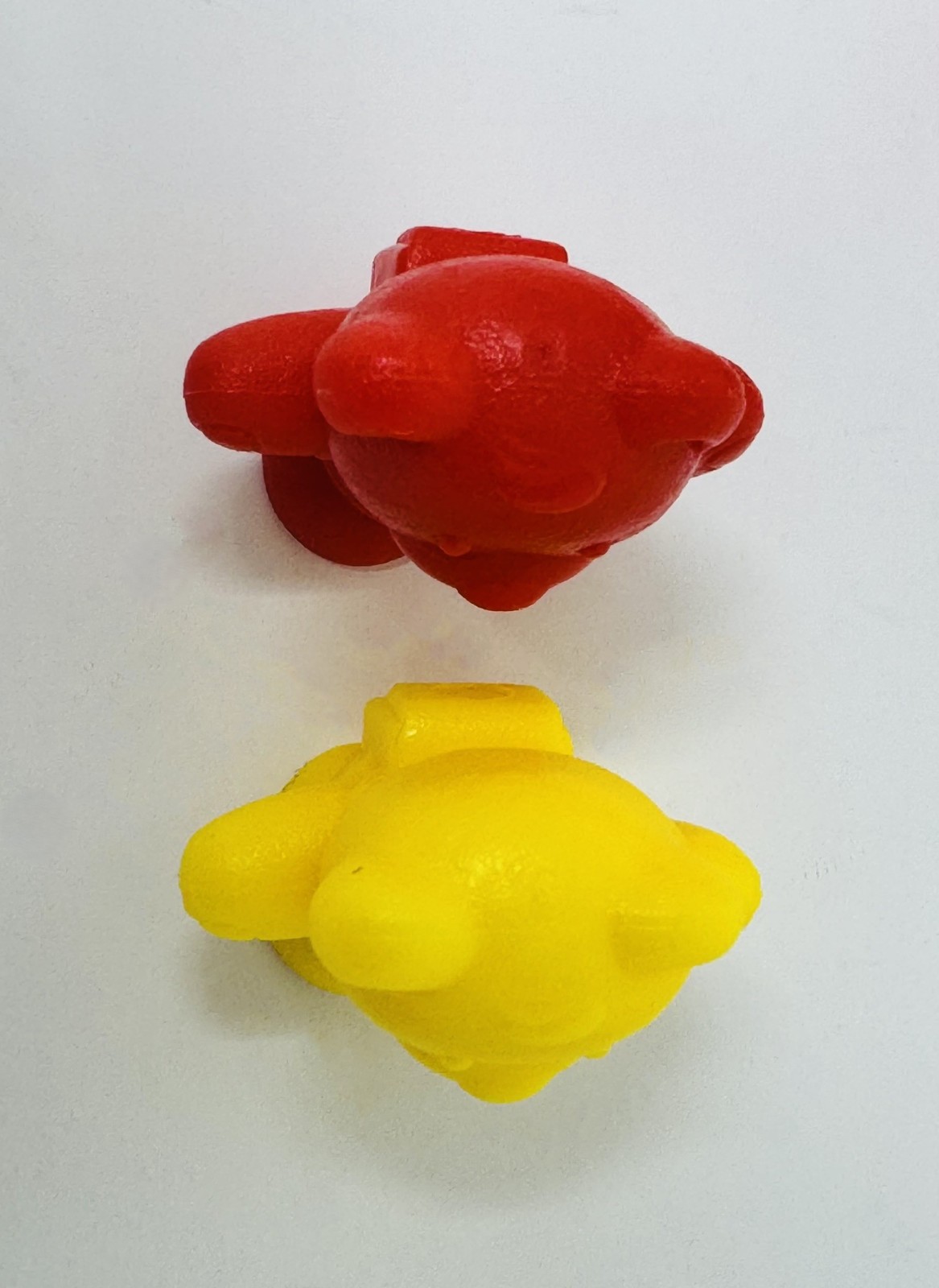 Lot of 170 Plastic Teddy Bear Counters Math Manipulatives Red Yellow Blue Green