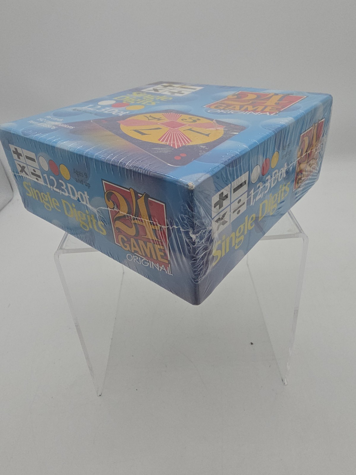 Single Digits 1,2,3 Dot 24 Game Original 96 Cards Brand New Sealed 2004 Vintage