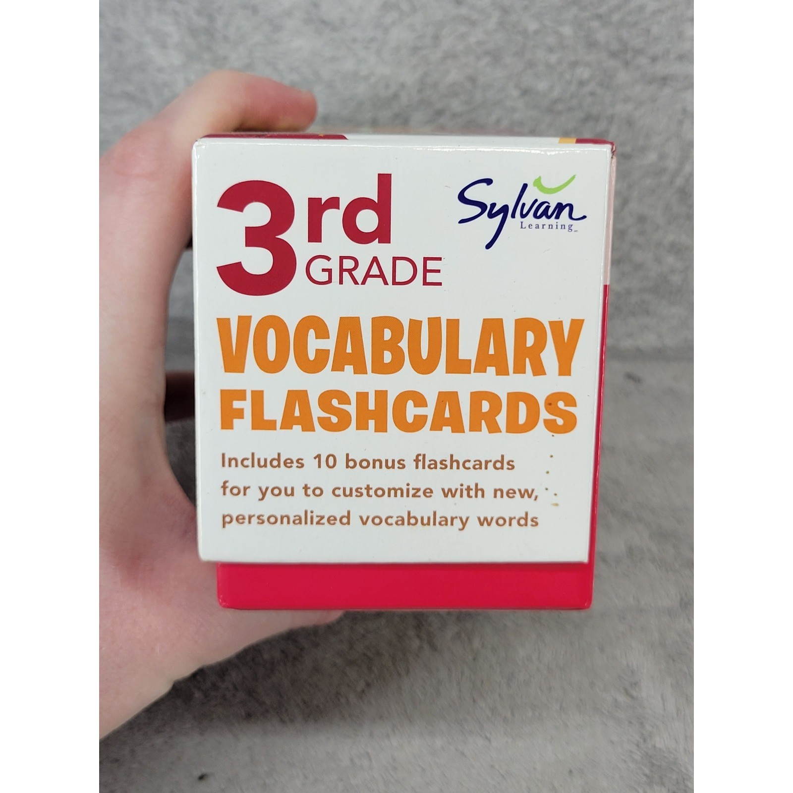 Sylvan Learning 3rd Grade Vocabulary Flashcards 240 Cards 9780307479402 2011