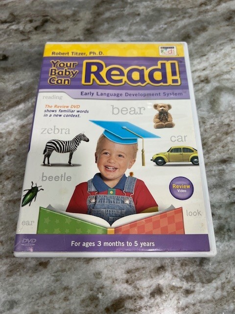 Your Baby Can Read Early Language Development Review DVD Ages 3 mths – 5 years