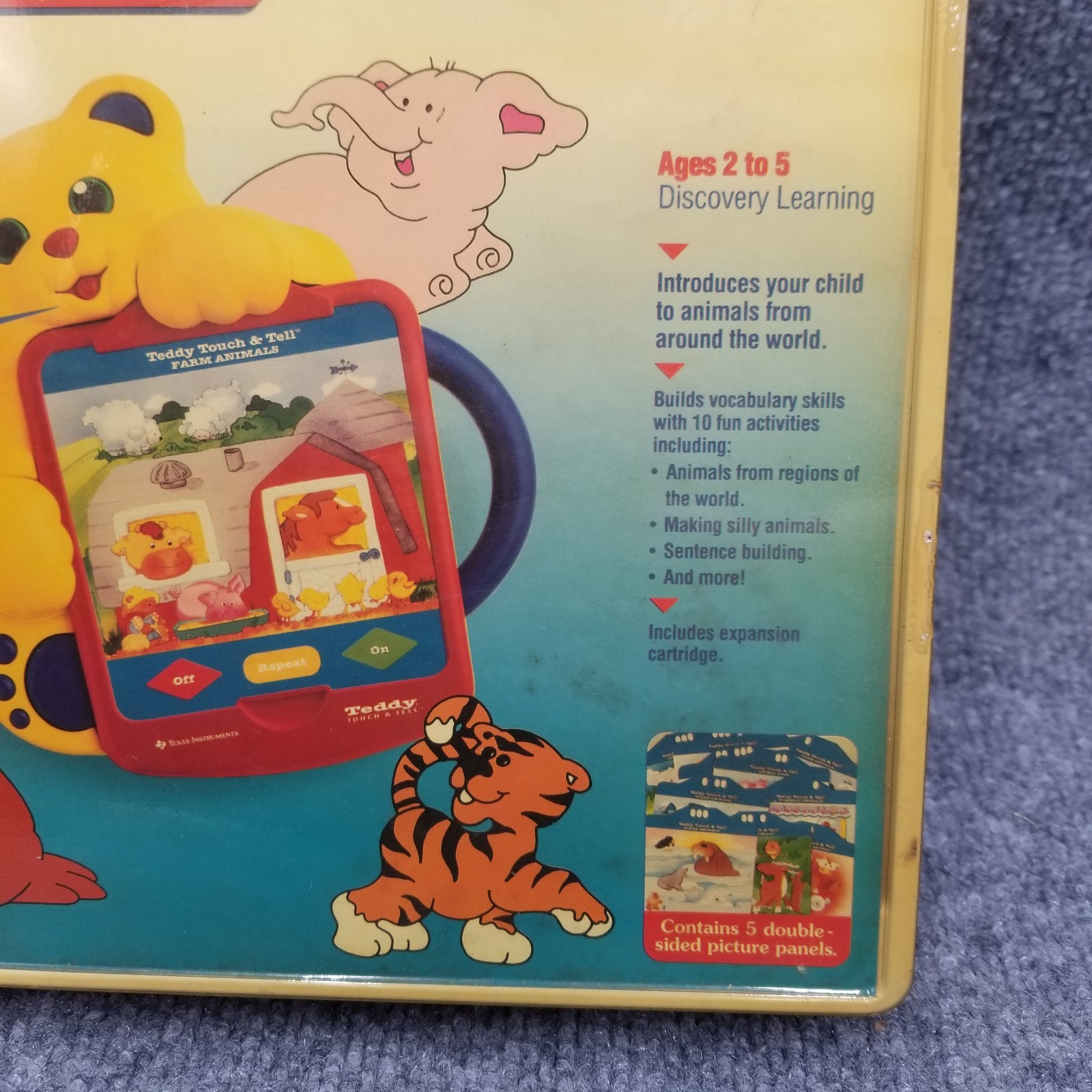 Teddy Touch & Tell Teddy’s Animal Friends Expansion Pack Texas Instruments