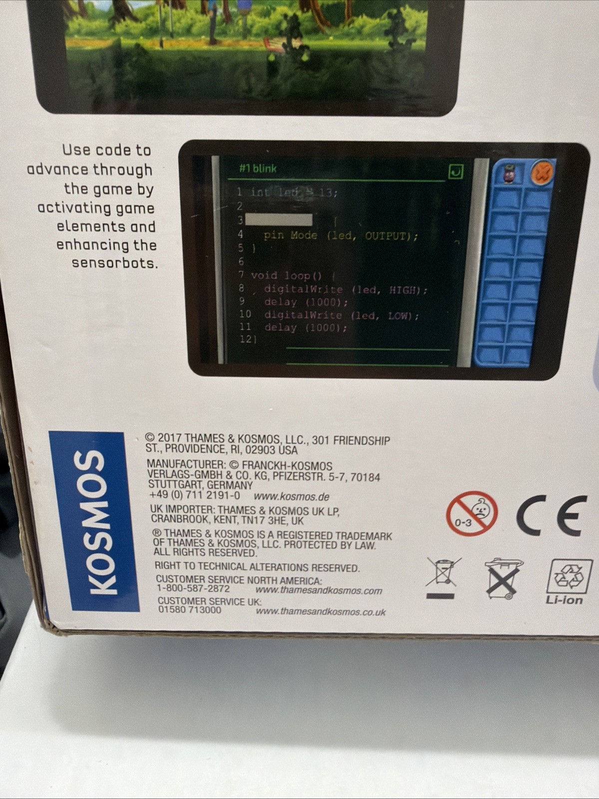 New In Box Thames & Kosmos Code Gamer Gaming Coding Making Experiment Kit Sealed